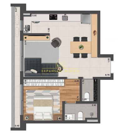 Imagem Apartamento com 2 Quartos à Venda, 65 m² em Saco Grande - Florianópolis