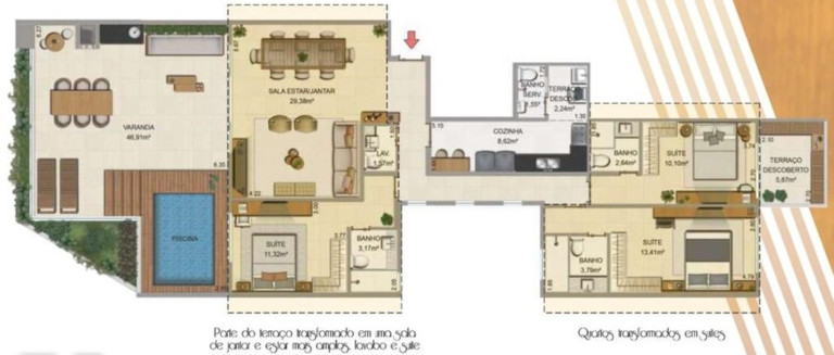 Imagem Imóvel com 3 Quartos à Venda, 86 m² em Recreio Dos Bandeirantes - Rio De Janeiro