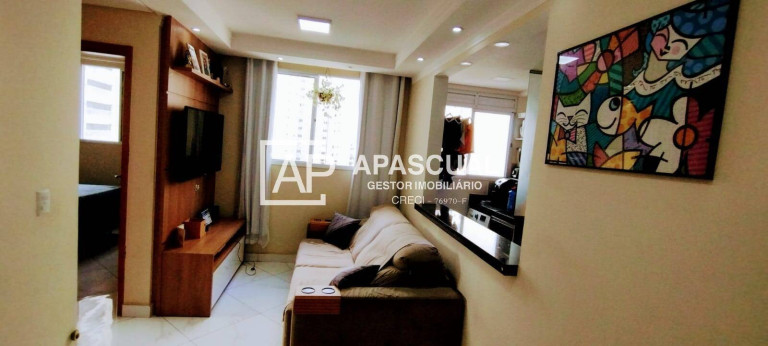Apartamento com 2 Quartos à Venda, 44 m² em Jardim Das Industrias - São José Dos Campos