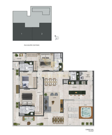 Imagem Apartamento com 2 Quartos à Venda, 74 m² em Itaguá - Ubatuba Imagem Apartamento com 2 Quartos à Venda, 74 m² em Itaguá - Ubatuba