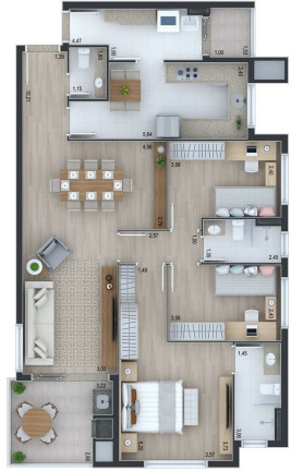 Imagem Apartamento com 3 Quartos à Venda, 128 m² em Ahú - Curitiba Imagem Apartamento com 3 Quartos à Venda, 128 m² em Ahú - Curitiba