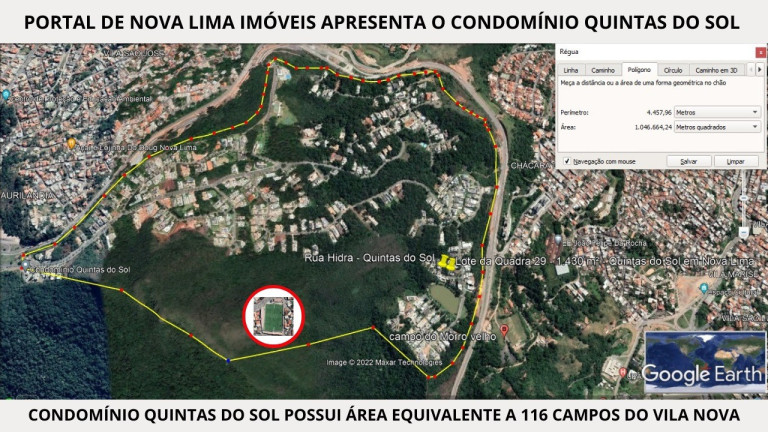 Imagem Terreno à Venda, 840 m² em Quintas Do Sol - Nova Lima