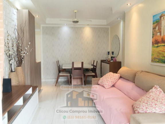 Imagem Apartamento com 2 Quartos à Venda, 80 m² em José Menino - Santos