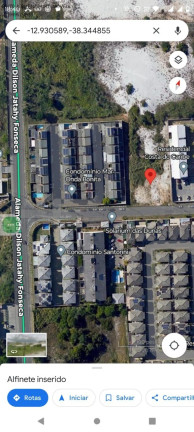 Terreno à Venda, 2.760 m² em Stella Maris - Salvador