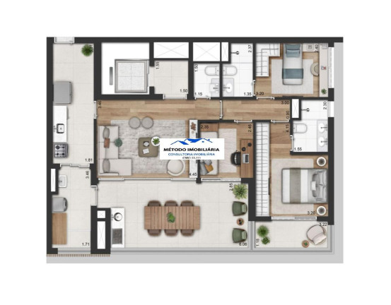 Imagem Apartamento com 3 Quartos à Venda, 112 m² em Vila Clementino - São Paulo