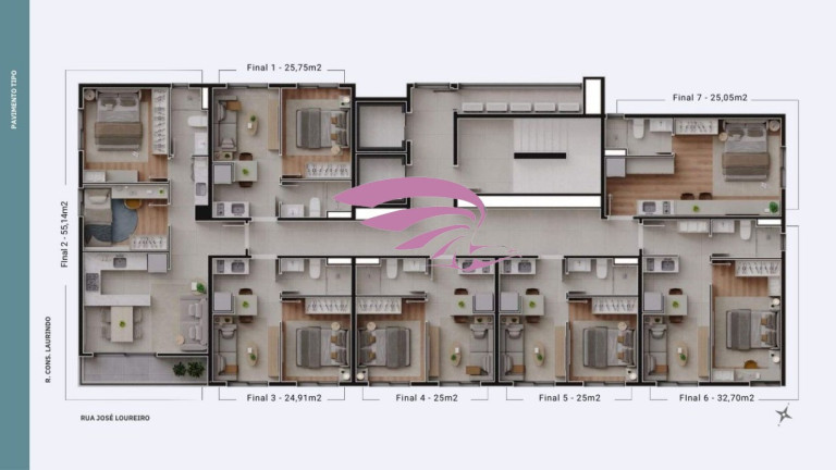 Imagem Imóvel com 1 Quarto à Venda, 25 m² em Centro - Curitiba Imagem Imóvel com 1 Quarto à Venda, 25 m² em Centro - Curitiba