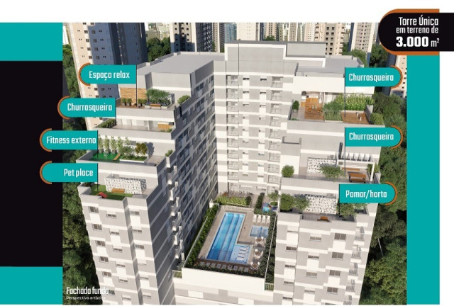 Imagem Imóvel com 2 Quartos à Venda, 49 m² em Morumbi - São Paulo