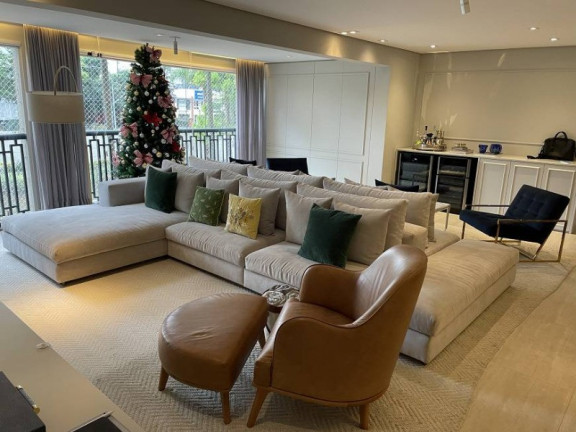 Imagem Flat com 3 Quartos à Venda, 144 m² em Campo Belo - São Paulo Imagem Flat com 3 Quartos à Venda, 144 m² em Campo Belo - São Paulo