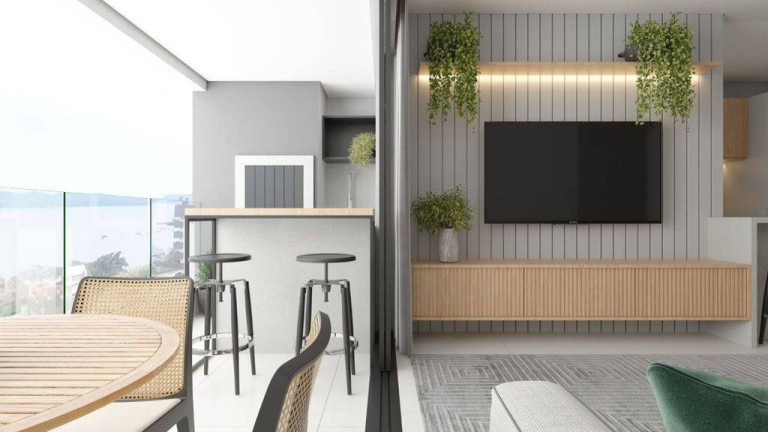 Imagem Apartamento com 2 Quartos à Venda, 91 m² em Balneário Perequê - Porto Belo