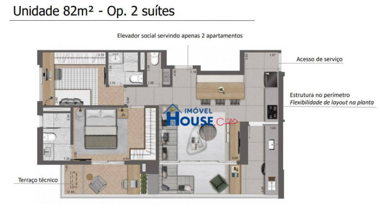 Imagem Apartamento com 2 Quartos à Venda, 82 m² em Pinheiros - São Paulo Imagem Apartamento com 2 Quartos à Venda, 82 m² em Pinheiros - São Paulo