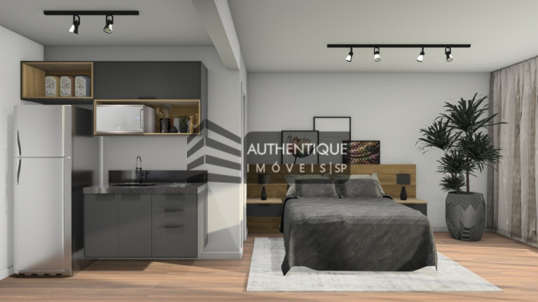 Imóvel com 1 Quarto à Venda, 28 m² em Moema - São Paulo