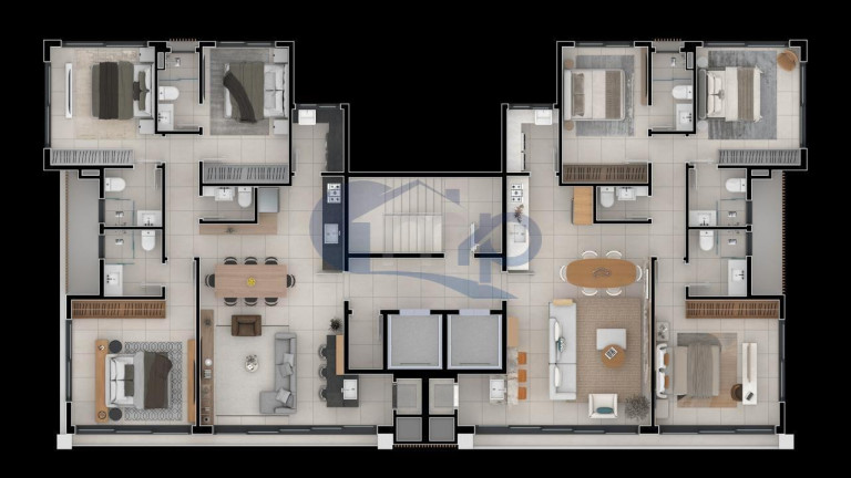 Imagem Apartamento com 3 Quartos à Venda, 128 m² em Centro - Torres Imagem Apartamento com 3 Quartos à Venda, 128 m² em Centro - Torres