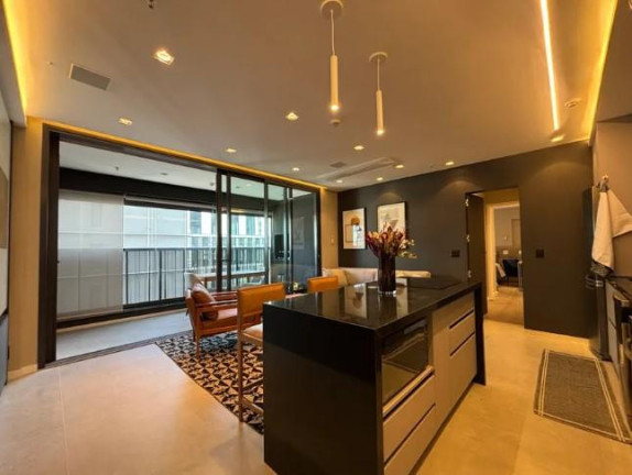 Imagem Apartamento com 1 Quarto para Alugar, 77 m² em Brooklin - São Paulo