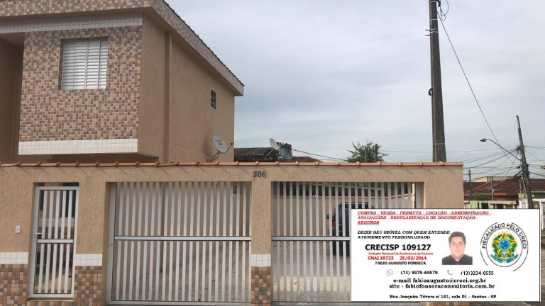 Imagem Casa com 2 Quartos à Venda, 60 m² em São Vicente