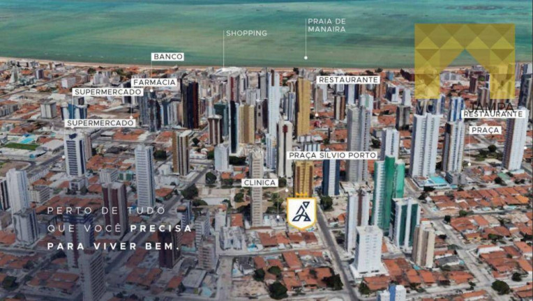 Imagem Apartamento com 3 Quartos à Venda, 88 m² em Manaíra - João Pessoa