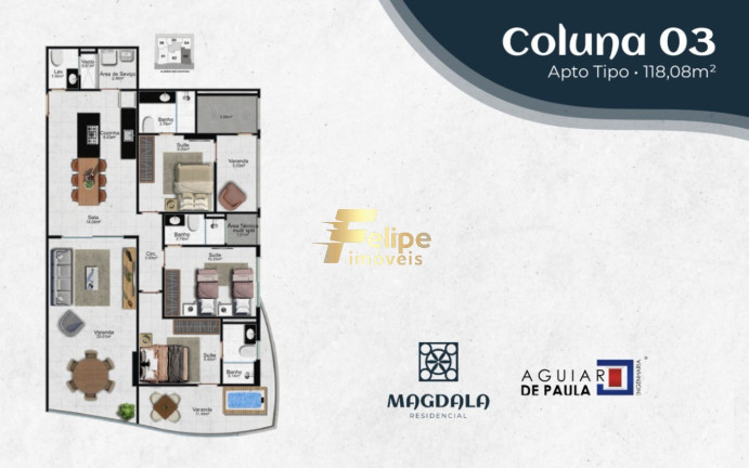 Imagem Imóvel com 3 Quartos à Venda, 118 m² em Enseada Azul - Guarapari Imagem Imóvel com 3 Quartos à Venda, 118 m² em Enseada Azul - Guarapari