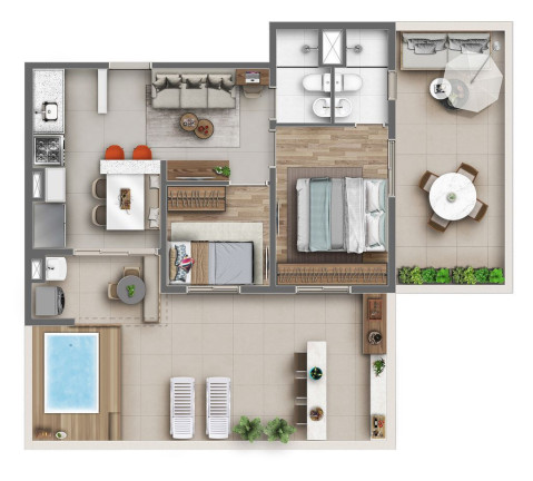 Imagem Cobertura com 3 Quartos à Venda, 79 m² em Vila Carmosina - São Paulo