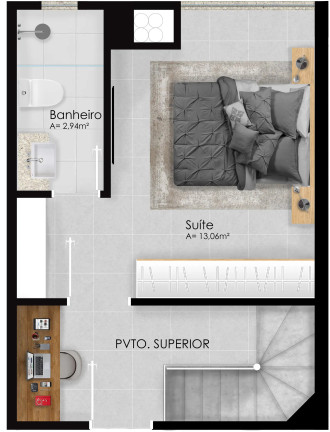 Imagem Apartamento com 1 Quarto à Venda, 50 m² em Estados - Balneário Camboriú