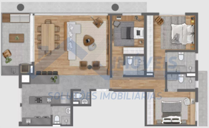 Imagem Apartamento com 3 Quartos à Venda, 136 m² em Petrópolis - Porto Alegre