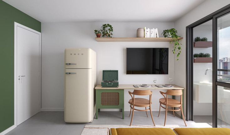 Imóvel com 2 Quartos à Venda, 35 m² em Santa Cecília - São Paulo
