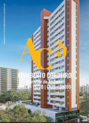 Apartamento com 1 Quarto à Venda, 32 m² em Campo Grande - Recife
