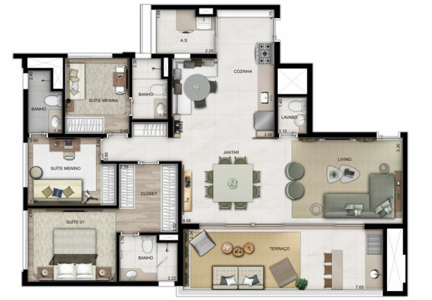 Imagem Apartamento com 4 Quartos à Venda, 131 m² em Vila Leopoldina - São Paulo Imagem Apartamento com 4 Quartos à Venda, 131 m² em Vila Leopoldina - São Paulo