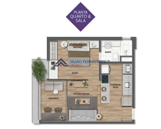 Imagem Apartamento com 1 Quarto à Venda, 38 m² em Rio Vermelho - Salvador