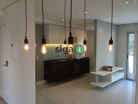 Imagem Apartamento com 1 Quarto para Alugar, 46 m² em Santo Amaro - São Paulo Imagem Apartamento com 1 Quarto para Alugar, 46 m² em Santo Amaro - São Paulo