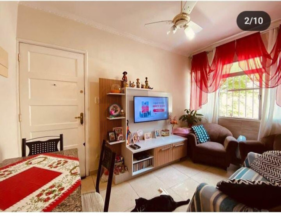 Imagem Apartamento com 1 Quarto à Venda, 38 m² em Itararé - São Vicente