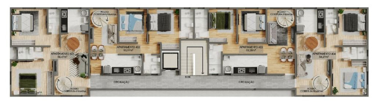 Imagem Cobertura com 2 Quartos à Venda, 101 m² em Altiplano Cabo Branco - João Pessoa