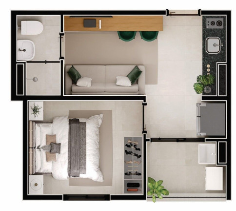 Imagem Apartamento com 1 Quarto à Venda, 25 m² em Vila Gustavo - São Paulo Imagem Apartamento com 1 Quarto à Venda, 25 m² em Vila Gustavo - São Paulo