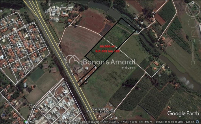 Terreno à Venda, 67.400 m² em Santa Terezinha - Paulínia