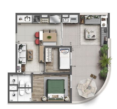 Imagem Apartamento com 2 Quartos à Venda, 62 m² em Itaquera - São Paulo Imagem Apartamento com 2 Quartos à Venda, 62 m² em Itaquera - São Paulo