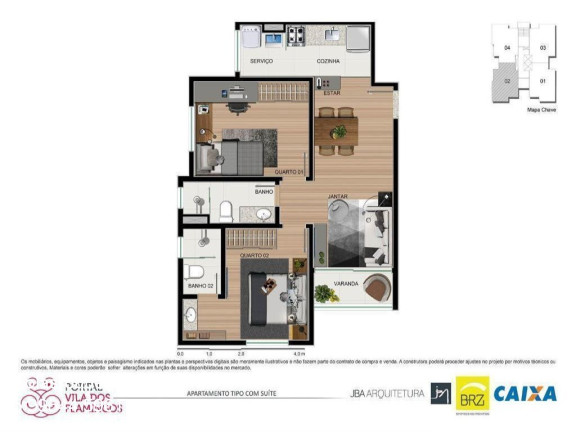 Imagem Apartamento com 2 Quartos à Venda, em Forum - Tatuí Imagem Apartamento com 2 Quartos à Venda, em Forum - Tatuí