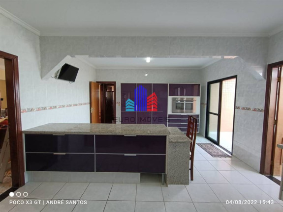 Imagem Apartamento com 4 Quartos para Alugar, 180.000 m² em Vila Caicara - Praia Grande