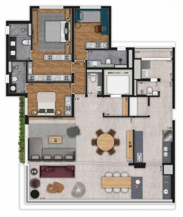 Imagem Apartamento com 3 Quartos à Venda, 181 m² em Paraíso - São Paulo Imagem Apartamento com 3 Quartos à Venda, 181 m² em Paraíso - São Paulo