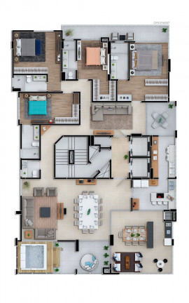 Imagem Imóvel com 4 Quartos à Venda, 297 m² em Itapema - Itapema