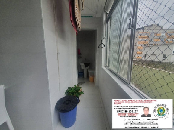 Imagem Apartamento com 2 Quartos para Alugar, 75 m² em Boqueirão - Santos