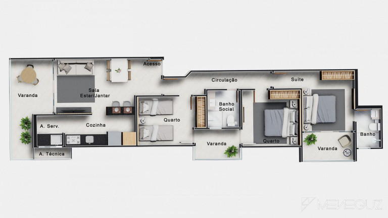 Imagem Apartamento com 2 Quartos à Venda, 68 m² em Centro - Guarapari Imagem Apartamento com 2 Quartos à Venda, 68 m² em Centro - Guarapari