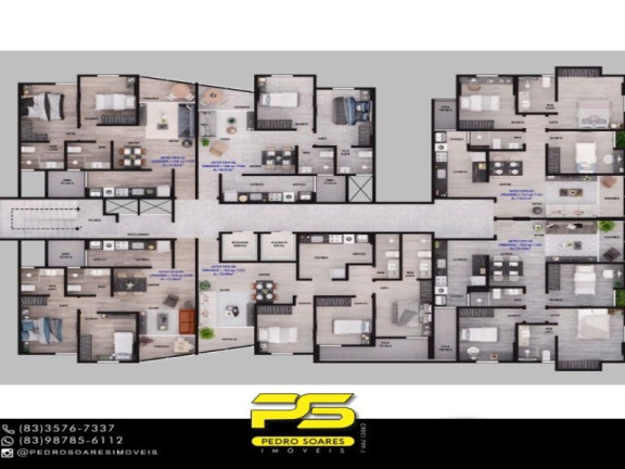 Imagem Apartamento com 2 Quartos à Venda, 57 m² em Manaíra - João Pessoa