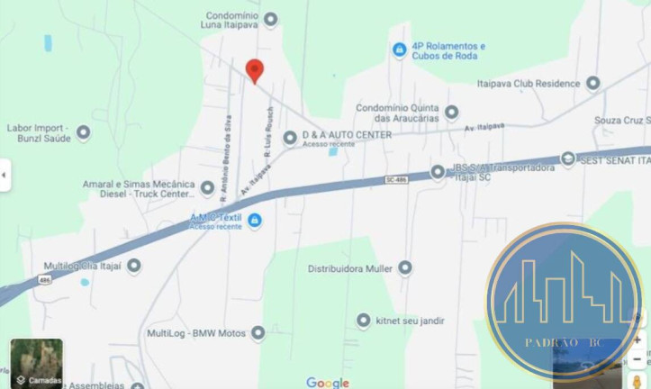 Imagem Terreno à Venda, 8.550 m² em Itaipava - Itajaí Imagem Terreno à Venda, 8.550 m² em Itaipava - Itajaí