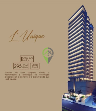 Apartamento com 4 Quartos à Venda, 296 m² em Ponta Da Praia - Santos