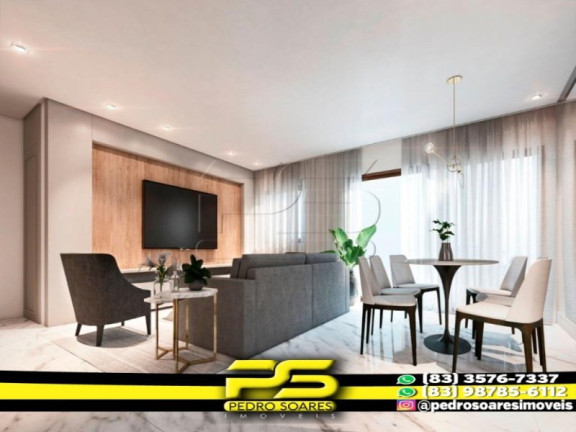 Imagem Apartamento com 3 Quartos à Venda, 83 m² em Manaíra - João Pessoa