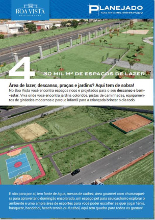 Imagem Terreno à Venda, 250 m² em Condomínio Residencial Boa Vista - Birigui Imagem Terreno à Venda, 250 m² em Condomínio Residencial Boa Vista - Birigui