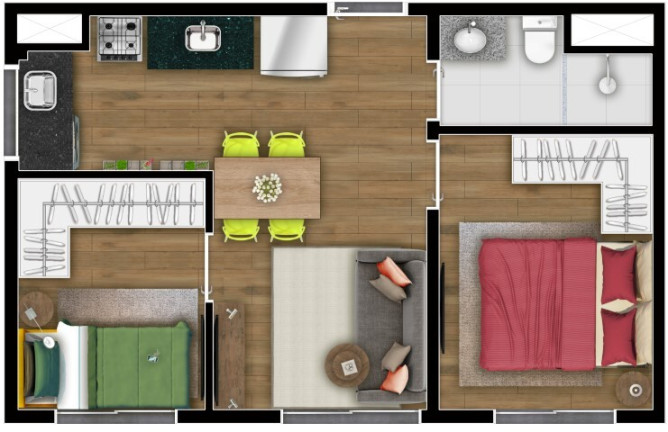 Imagem Apartamento com 2 Quartos à Venda, 34 m² em Butantã - São Paulo Imagem Apartamento com 2 Quartos à Venda, 34 m² em Butantã - São Paulo