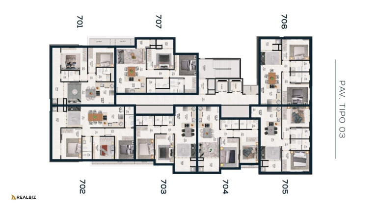 Imagem Apartamento com 2 Quartos à Venda, em Palmas - Governador Celso Ramos Imagem Apartamento com 2 Quartos à Venda, em Palmas - Governador Celso Ramos