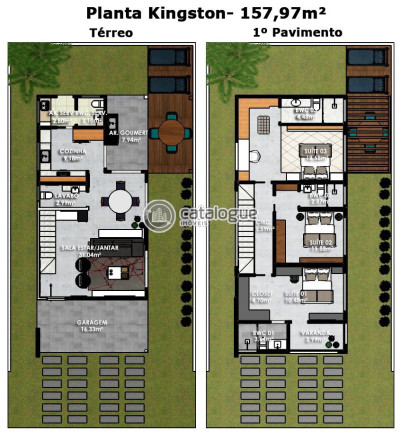 Imagem Casa de Condomínio com 4 Quartos à Venda, 221 m² em Vida Nova - Parnamirim