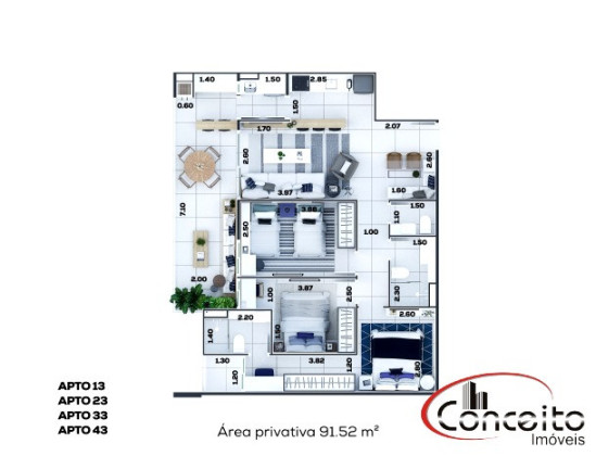 Imagem Apartamento com 3 Quartos à Venda, 85 m² em Itaguá - Ubatuba Imagem Apartamento com 3 Quartos à Venda, 85 m² em Itaguá - Ubatuba