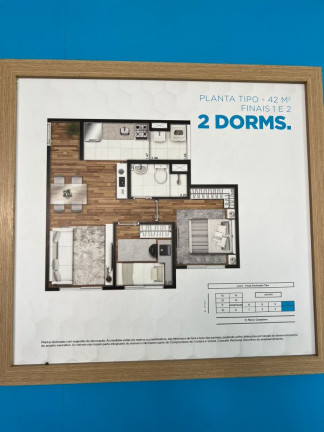 Imóvel com 2 Quartos à Venda, 42 m² em Jardim Prudência - São Paulo