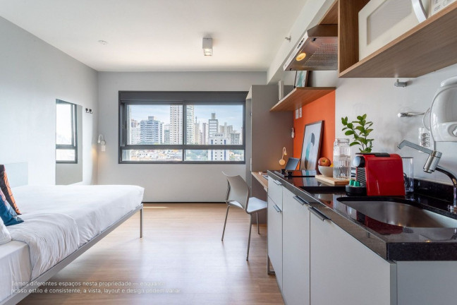 Imagem Apartamento com 1 Quarto para Alugar, 24 m² em Perdizes - São Paulo